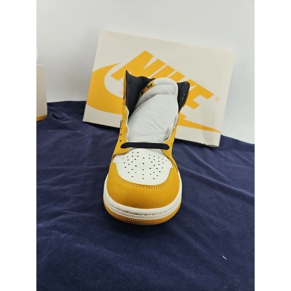 Size 10.5 - Air Jordan 1 Retro OG High Yellow Ochre with Box